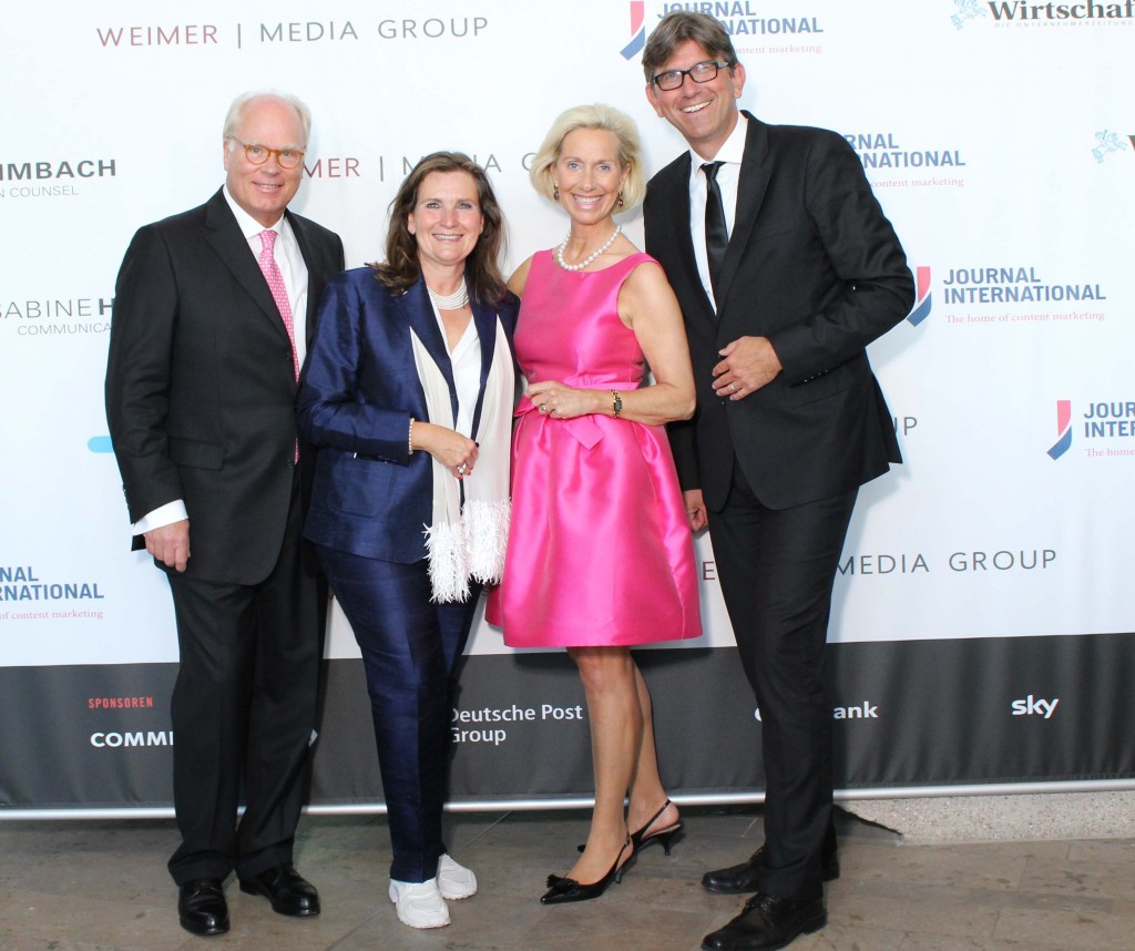 Ulrich Tröger, Christiane Götz-Weimer, Kristina Troger und Wolfram Weimer