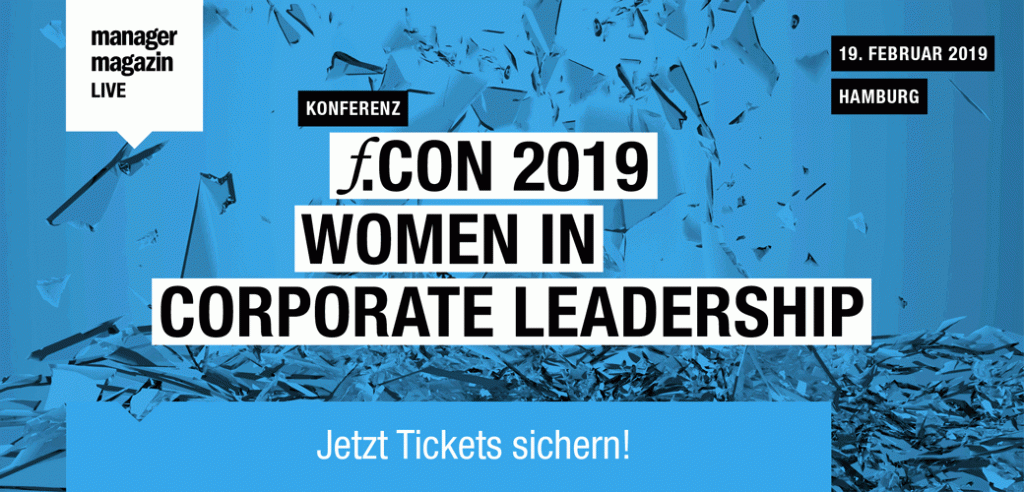 CeU und die Female Leadership Konferenz (f.CON 2019) des manager magazin kooperieren auch in 2019
