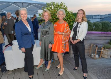 Angela Titzrath CEO HHLA AG, Julia Becker Verlegerin und AR-Vors. Funke Medien, Kristina Tröger Präsidentin CeU, Nora Marx Aufsichtsrätin und Gesellschafterin Funke Medien