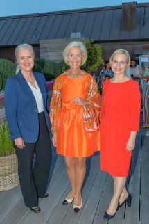 Angela Titzrath CEO Hamburger Hafen- und Logistik AG, Kristina Tröger CeU-Präsidentin, Tatjana König Vorstand Körber-Stiftung